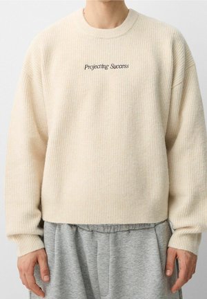 Bershka Jersey de punto - beige