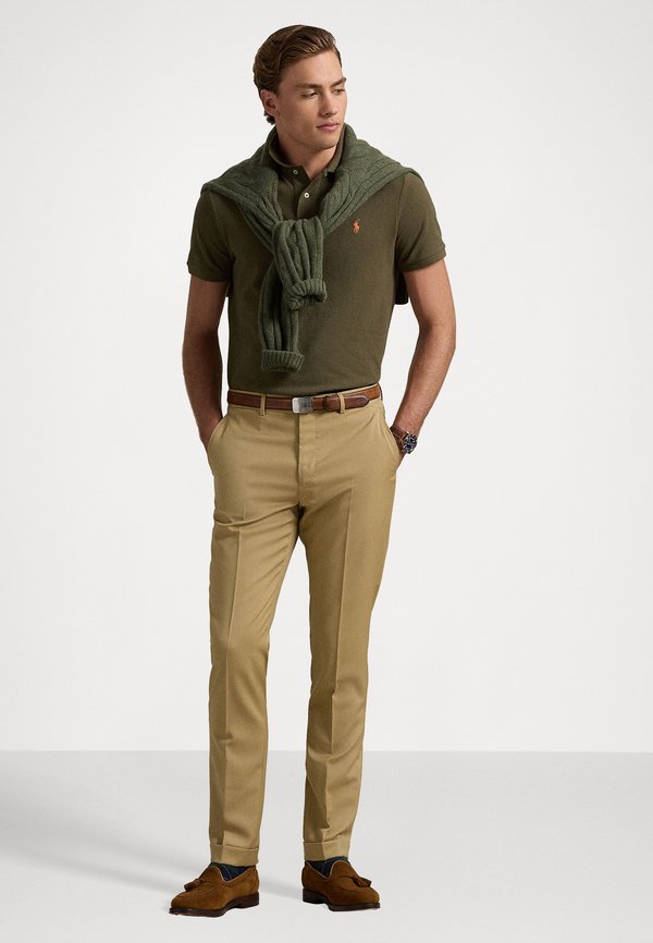 THE ICONIC MESH POLO SHIRT - Polo shirt - canopy olive4