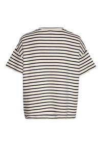 Soaked in Luxury INGO BOXY - Camiseta estampada - white and black stripe