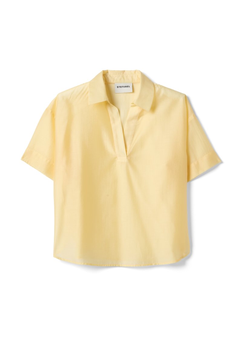 Stefanel Blusa - light yellow/amarillo - Zalando.es