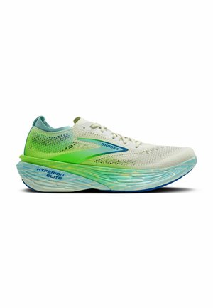 HYPERION ELITE 4 PB - Road running shoes - bluewash green gecko