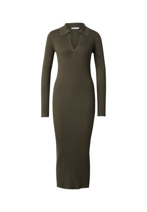 EDITED, STRICKKLEID HATTIE - Strickkleid - oliv