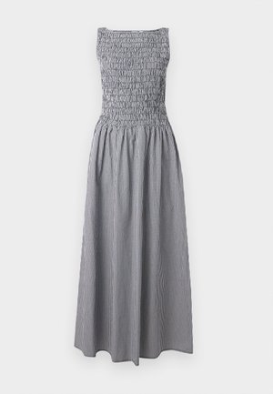 GAP, SMOCKED APRON DRESS - Jurk - navy