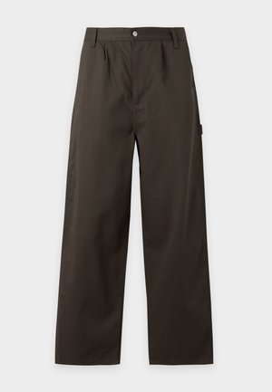 Carhartt WIP, HOLDEN PANT - Дънки със свободна кройка - shungite rigid