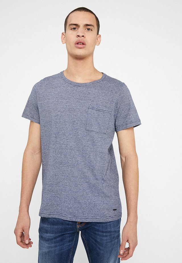 HOWARD - Camiseta básica - navy
