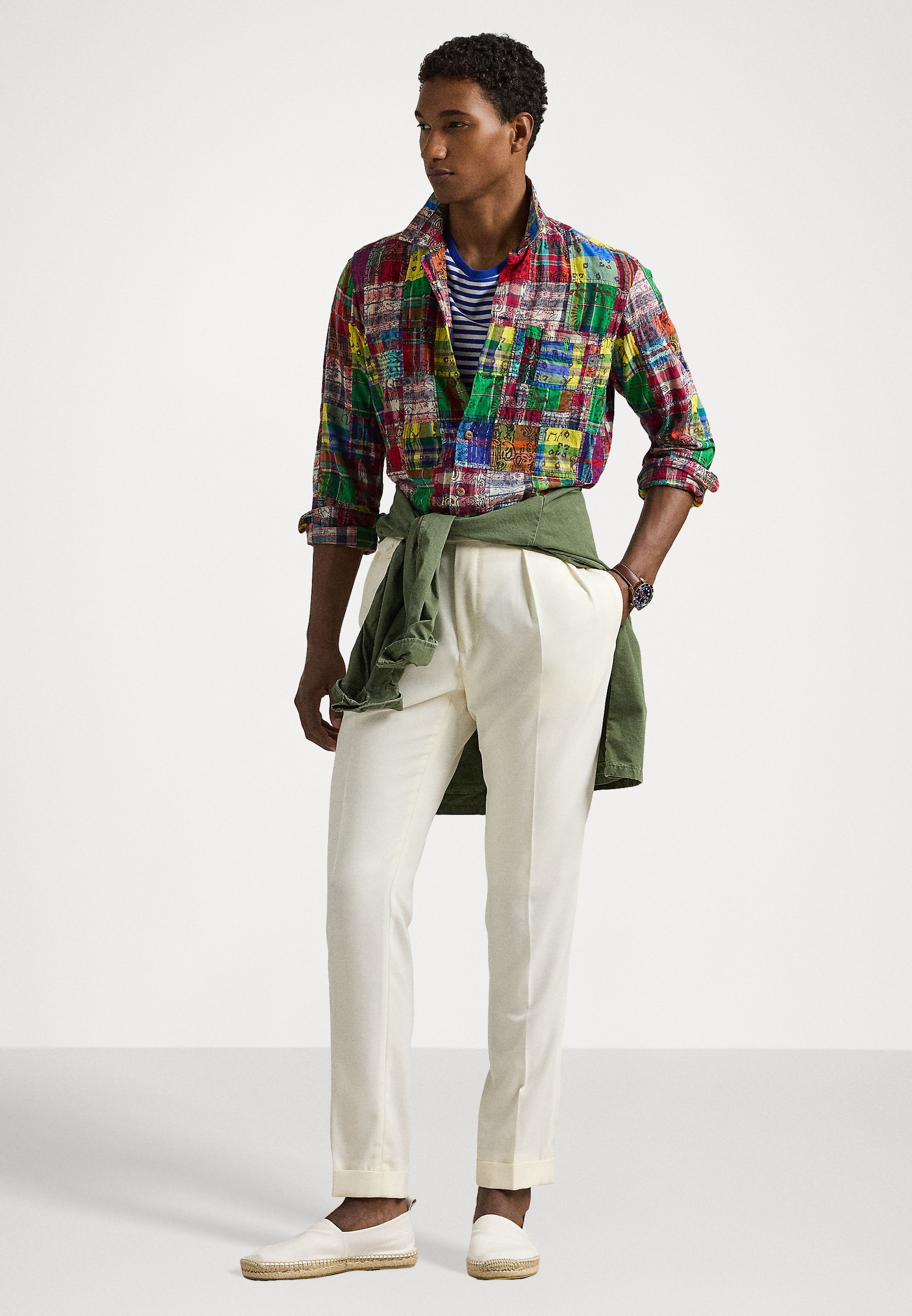 トップス 80s I.S. Linen Patchwork Shirt 20240812_Manan_1117_1600x.jpg?