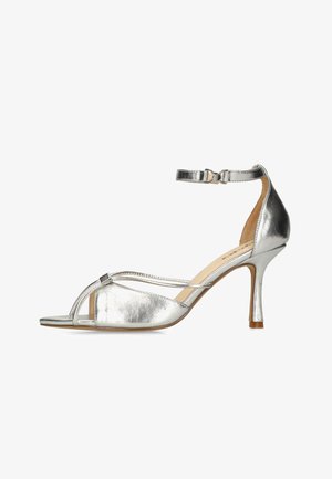 sacha, SANDALETTEN - Sandalen met enkelbandjes - silver