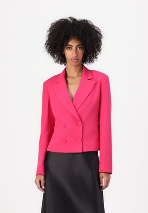 GIACCA GILET CROPPED - Blazer - rebel rose
