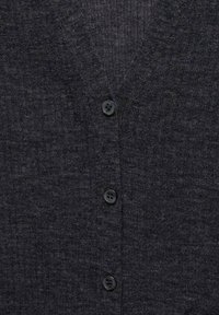 Mango Chaqueta de punto - mottled black