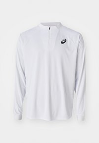 ASICS MATCH LS 1/2 ZIP - Sports T-shirts - brilliant white