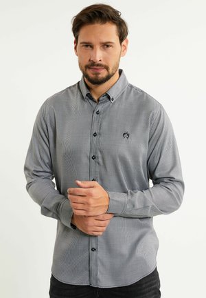REGULAR - Shirt - szary
