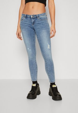 Skinny džíny - light-blue denim