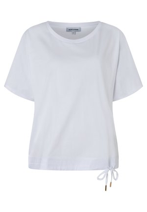 More & More, MORE & MORE OVERSIZED 1/2 ARM SHIRT, TUNNELZUG - T-Shirt basic - white