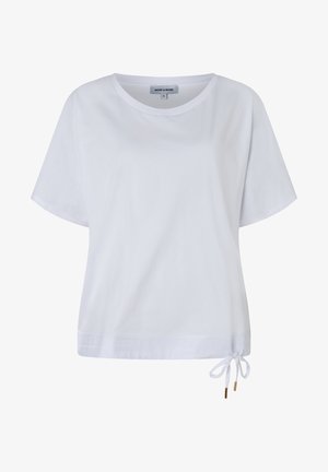 More & More, MORE & MORE OVERSIZED 1/2 ARM SHIRT, TUNNELZUG - T-Shirt basic - white