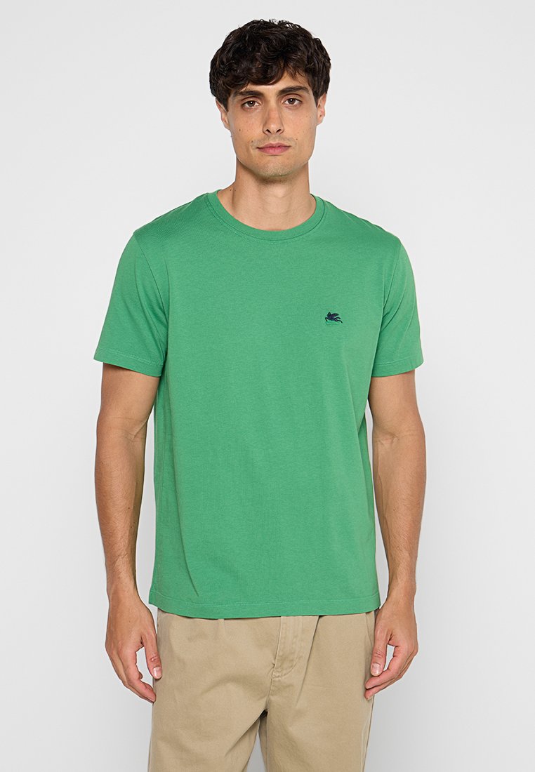 ETRO T-shirt basic groen ETRO T-shirt basic groen