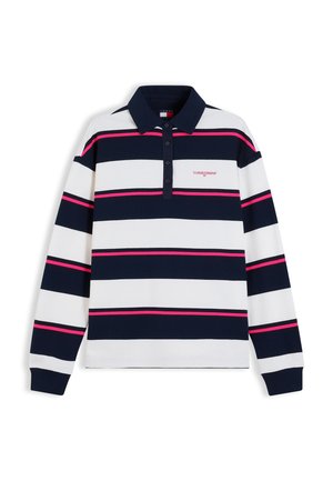 Tommy Jeans, SCRIPT RUGBY - Polo - off white