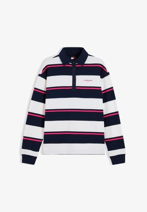 Tommy Jeans, SCRIPT RUGBY - Polo - off white