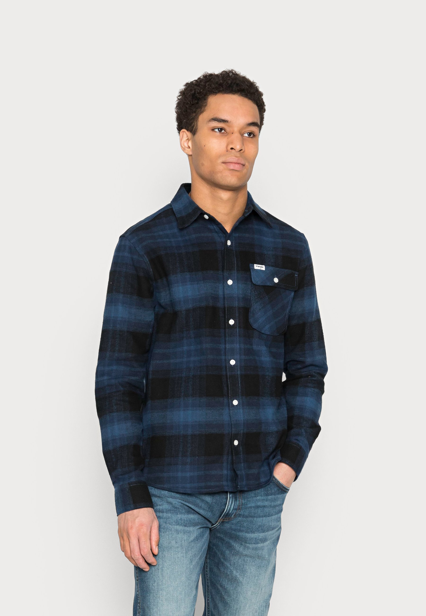 Wrangler Shirt - dark navy/dark blue 