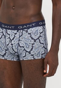 GANT PAISLEY TRUNK 3 PACK - Uske bokserice - evening blue