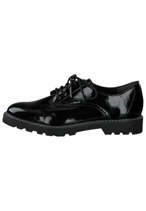 Tamaris Lace-ups - black patent