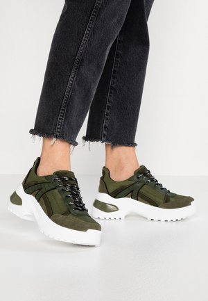 Sneakers laag - khaki