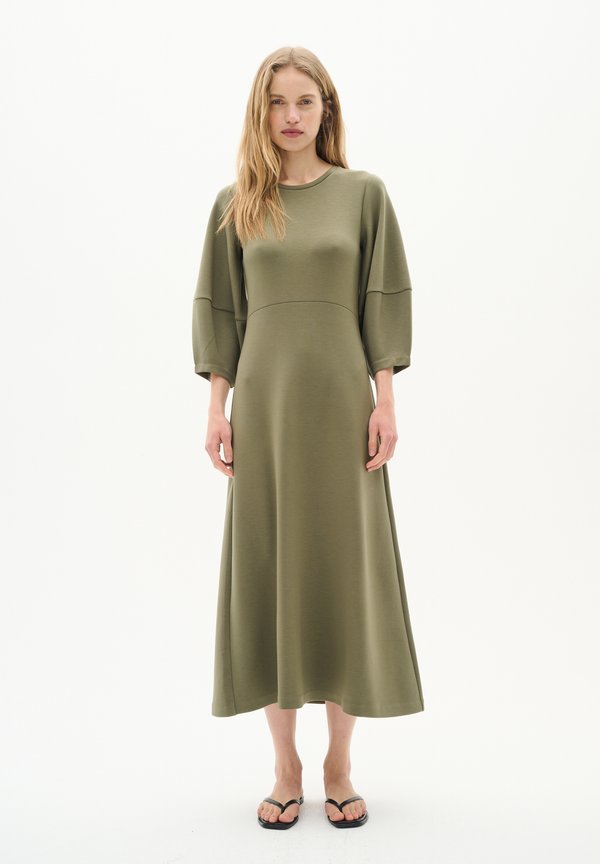 PARIIW VINCENT  - Jerseykleid - dusty olive
