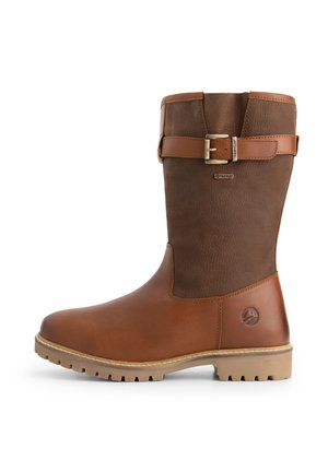 Winter boots - cognac