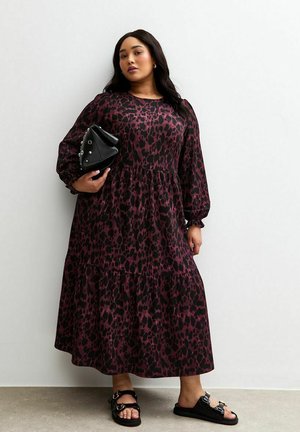 CURVES PRINT SMOCK - Freizeitkleid - red pattern