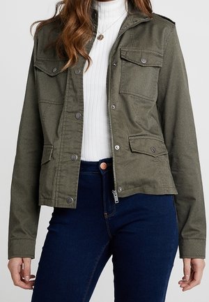 Lichte jas - khaki