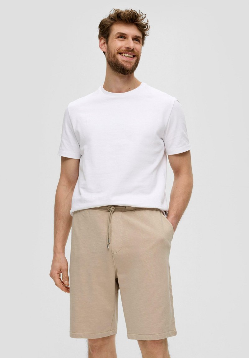 s.Oliver BERMUDA - Pantalon de survêtement - beige