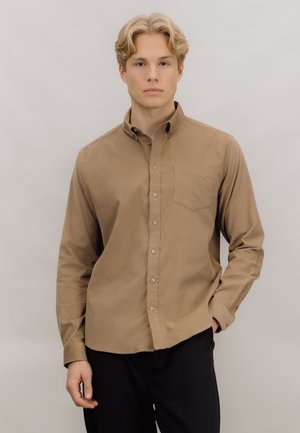 Button down-skjorte - sand