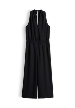 someday., WAISTED TWILL FIT - Jumpsuit - black