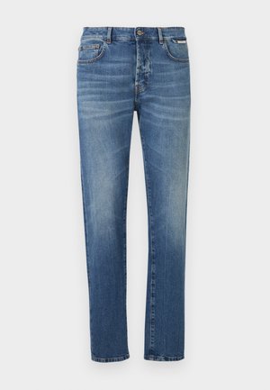 PANTALONE TASCHE - Blugi drepți - indaco