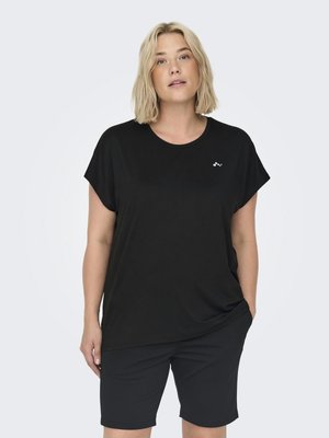 ONLY Play, ONPAUBREE LIFE SS BAT LOOSE TEE CUR NOOS - Спортна тениска - black