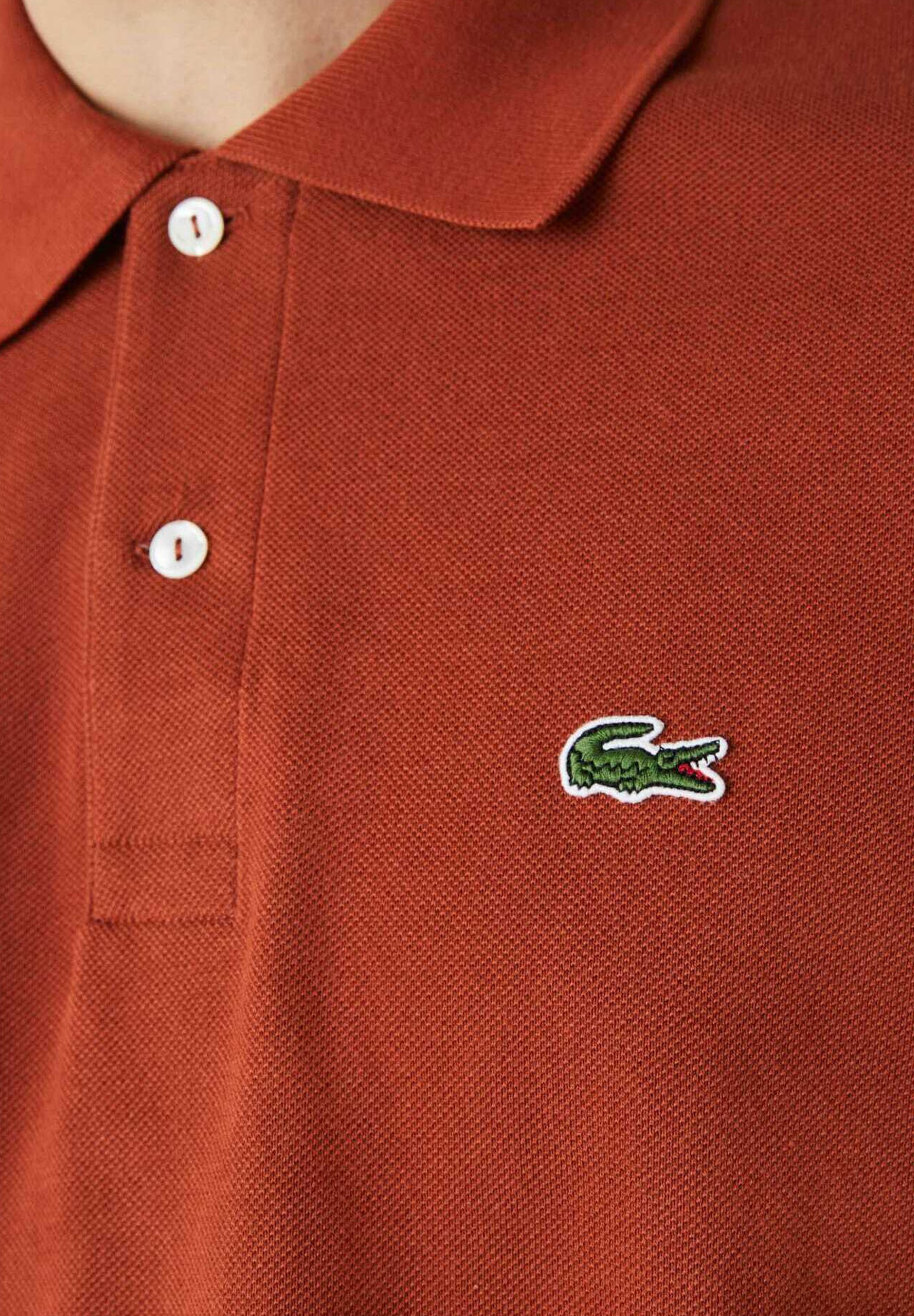polo marron lacoste