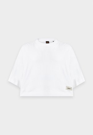 BOSS, T-shirt à manches longues - white