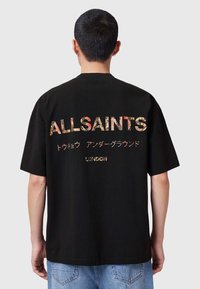 AllSaints - - T-shirt z nadrukiem Miniatura obrazu 1