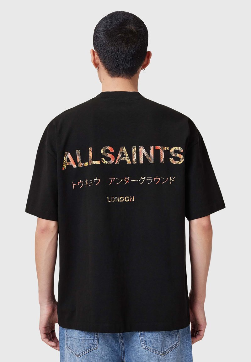 AllSaints - - T-shirt z nadrukiem, Powiększ