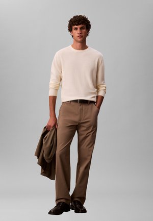 90S STRAIGHT COMFORT  - Stoffhose - taupe tone