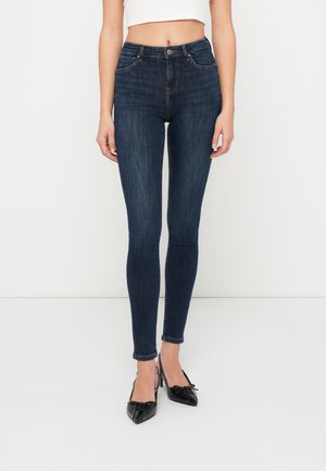 ONLPOWER PUSHUP - Jeans Skinny - dark blue denim