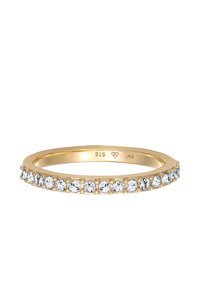 Elli SPARKLING BASIC - MIT KRISTALLEN VON SWAROVSKI® - Anillo - gold-coloured