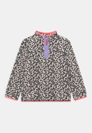 LEOPARD - Fleece jumper - cream