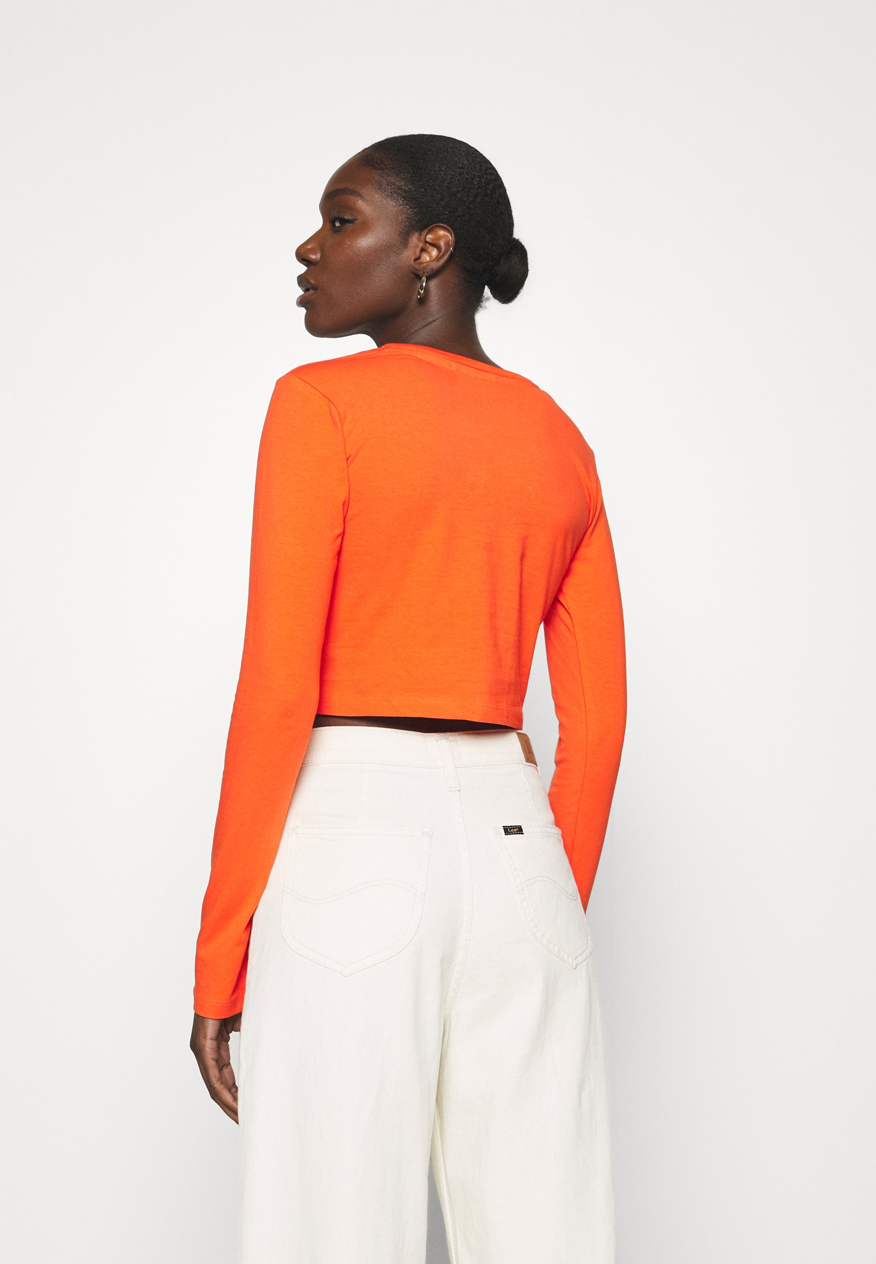Women BASIC CROPPED - Long sleeved top Women BASIC CROPPED - Long sleeved top