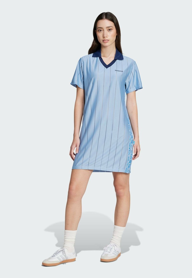 adidas Originals - LIBERTY LONDON TONAL FOOTBALL - Day dress - ambient sky   chalk white, Enlarge