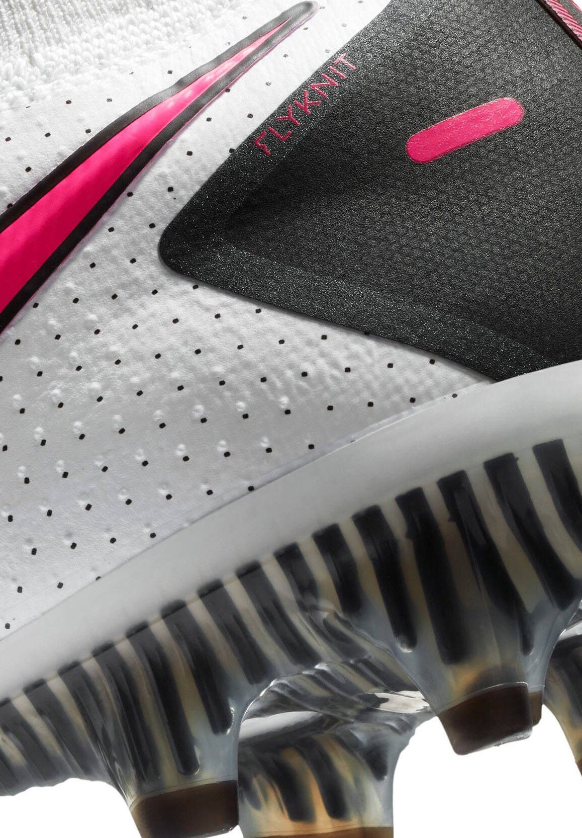 Nike Performance PHANTOM GT ELITE DY - Voetbalschoenen met kunststof noppen  - weiss/pink/wit - Zalando.nl