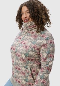 Ragwear IZOLDA PLUS - Felpa con zip - bone