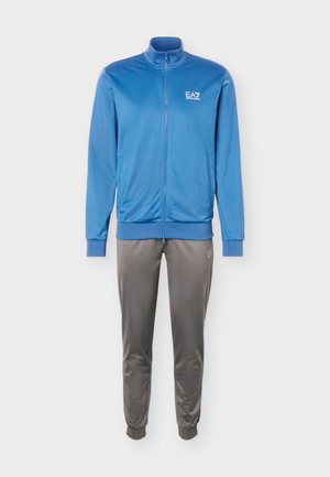 EA7 Emporio Armani, TRAIN CORE ID SUIT - Tepláková súprava - dark blue/pewter