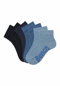 Unausgewählt, marine dunkelblau jeansblau meliert jeans meliert