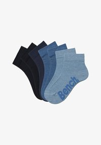 Unausgewählt, marine dunkelblau jeansblau meliert jeans meliert