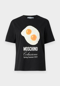 T-shirt print - multi black